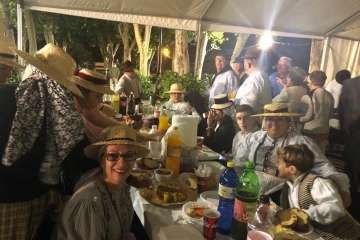 Telde en la Fiesta de La Manzana de Valleseco (Foto TA)