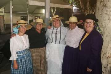 Telde en la Fiesta de La Manzana de Valleseco (Foto TA)