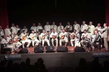 Concierto de Los Faycanes en el IES La Laboral de La Laguna-Tenerife (Foto TA)