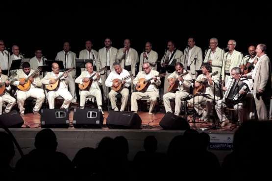 Concierto de Los Faycanes en el IES La Laboral de La Laguna-Tenerife (Foto TA)