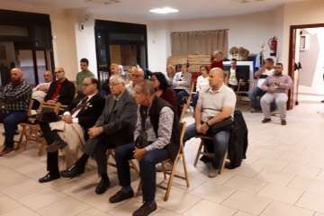 Vox celebra su primer acto político en Telde fuera de su sede (Foto TA)