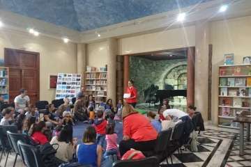 Éxito de la iniciativa Cuentos para bebés en Telde (Foto TA)