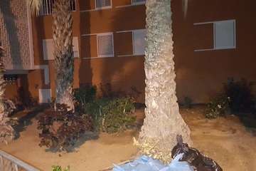 Los vecinos de Las Remudas vuelven a coger el sacho para adecentar sus jardines (Foto TA)