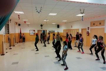 La Garita se pone a tono con ritmos de afrodance (Foto TA)