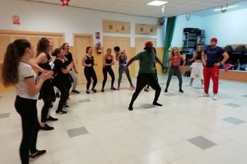 La Garita se pone a tono con ritmos de afrodance (Foto TA)