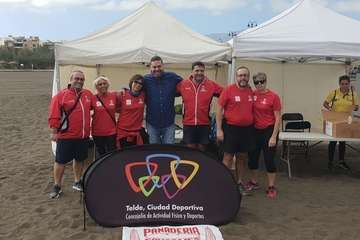 La lucha cantera hace cantera en Melenara (Foto TA)