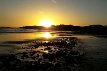 Telde le da la bienvenida al invierno con un amanecer espectacular (Foto Gumersindo Hernández)
