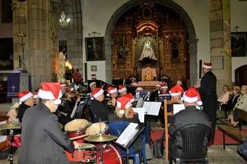 Concierto de Navidad de la Banda Municipal en San Juan (Foto Isabel Quintana)