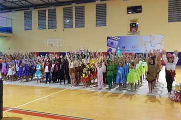  Izel celebra su Festival de Navidad en Telde (Foto TA)