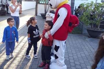 Fiesta navideña infantil en El Casino de Telde (Foto TA)