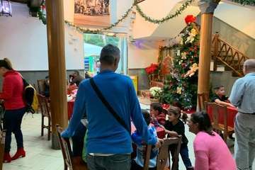 Fiesta navideña infantil en El Casino de Telde (Foto TA)