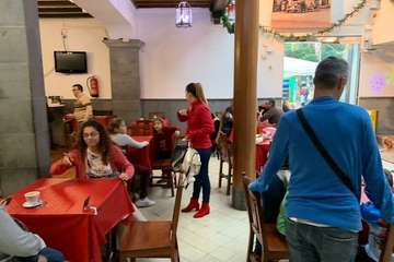 Fiesta navideña infantil en El Casino de Telde (Foto TA)