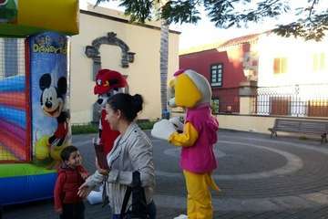 Fiesta navideña infantil en El Casino de Telde (Foto TA)