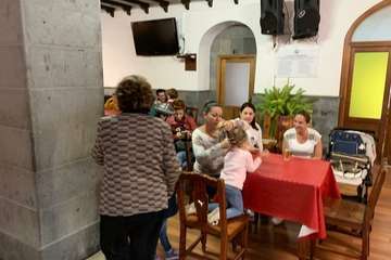 Fiesta navideña infantil en El Casino de Telde (Foto TA)