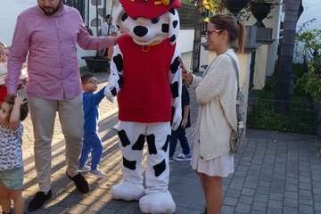 Fiesta navideña infantil en El Casino de Telde (Foto TA)