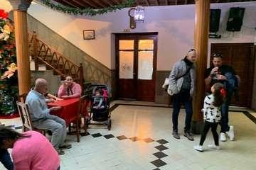 Fiesta navideña infantil en El Casino de Telde (Foto TA)