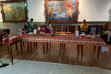 Fiesta navideña infantil en El Casino de Telde (Foto TA)