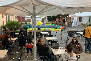 Fiesta navideña infantil en El Casino de Telde (Foto TA)