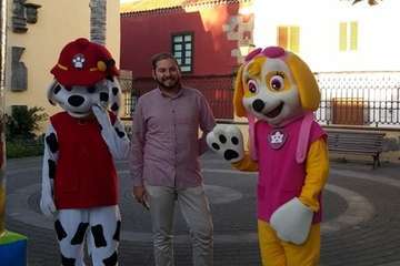 Fiesta navideña infantil en El Casino de Telde (Foto TA)