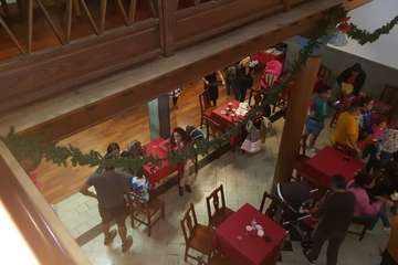 Fiesta navideña infantil en El Casino de Telde (Foto TA)