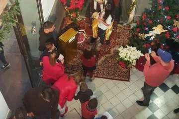 Fiesta navideña infantil en El Casino de Telde (Foto TA)