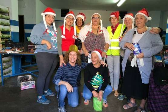 La RSP de Jinámar acomete el 50 y último reparto de alimentos de 2018 (Foto TA)