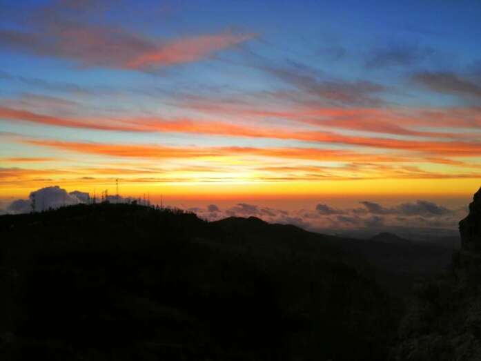 Imagen captada este 31 de diciembre a primera hora de la mañana por Antonio Alí 