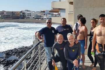  Salinetas cumple con la travesía del 1 de enero (Foto TA)