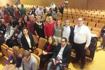 El PSOE de Telde con Pedro Sánchez (Foto TA)