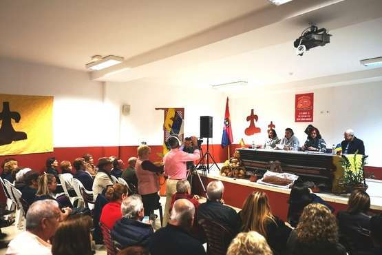 Sosa evoca vivencias familiares en el pregón de Tara (Foto Carmelo Santana y TA)