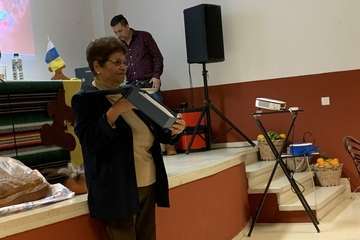 Sosa evoca vivencias familiares en el pregón de Tara (Foto Carmelo Santana y TA)