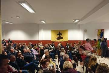 Sosa evoca vivencias familiares en el pregón de Tara (Foto Carmelo Santana y TA)