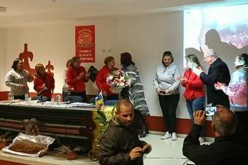 Sosa evoca vivencias familiares en el pregón de Tara (Foto Carmelo Santana y TA)