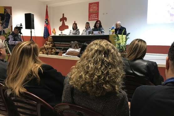 Sosa evoca vivencias familiares en el pregón de Tara (Foto Carmelo Santana y TA)