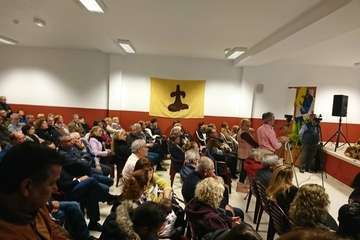 Sosa evoca vivencias familiares en el pregón de Tara (Foto Carmelo Santana y TA)