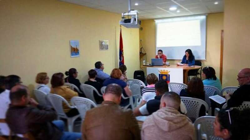 Momento del encuentro de este sábado en la sede de MXt que comenzó a las 9.30 horas (Foto TA)