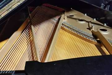 El pianista Ignacio Clemente hace disfrutar a Telde de los temas de Rosa María Ascot (Foto Jesús Ruiz Mesa)