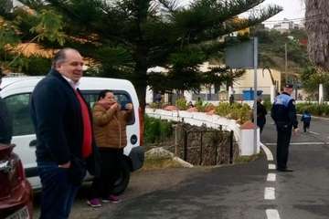 Carrera escolar solidaria en Lomo Magullo (Foto TA)