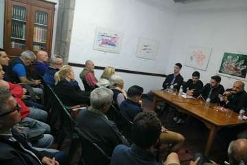 La reunión informativa tuvo lugar en la sede de El Casino de Telde (Foto TA)