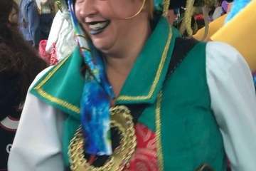 Los Nietos de SaryMánchez y Las Golisnionas dan la murga en los colegios de Telde (Foto TA)