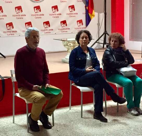 Momento del acto de este jueves en Telde (Foto TA)