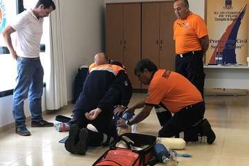 Curso para personal de Protección Civil de Telde (Foto TA)