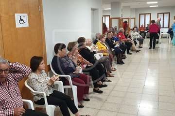 Baile de Carnaval en el Centro de Mayores de Telde (Foto TA)