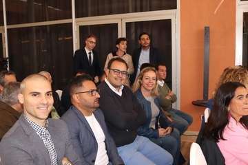 El PP de Telde arropa a Casado (Foto TA)