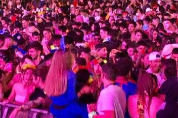  El piberío desborda el gran mogollón del Carnaval de Telde (Foto TA)