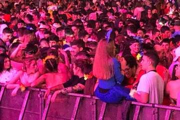  El piberío desborda el gran mogollón del Carnaval de Telde (Foto TA)