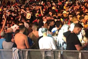  El piberío desborda el gran mogollón del Carnaval de Telde (Foto TA)