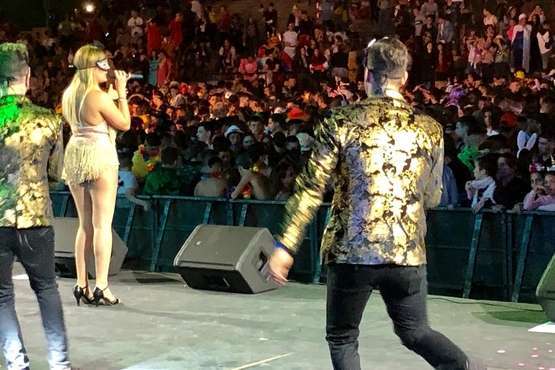  El piberío desborda el gran mogollón del Carnaval de Telde (Foto TA)