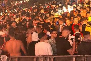  El piberío desborda el gran mogollón del Carnaval de Telde (Foto TA)