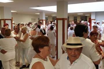 Baile de Indianos en el Centro de Mayores de Telde (Foto TA)